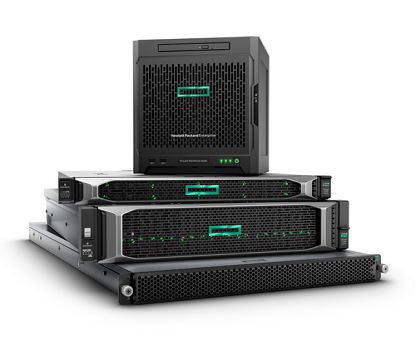 Edgeline Systems, blade systems, Gen10, ProLiant all series are available.
